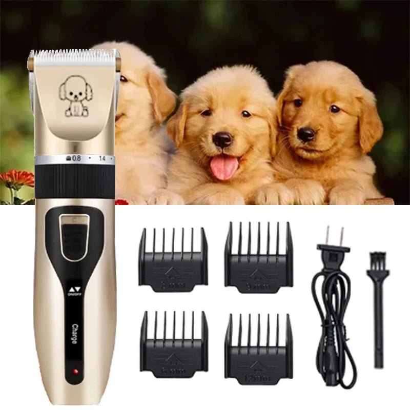 Máquina Sem Fio De Tosar Cães e Gatos Recarregável - PetClipper Max